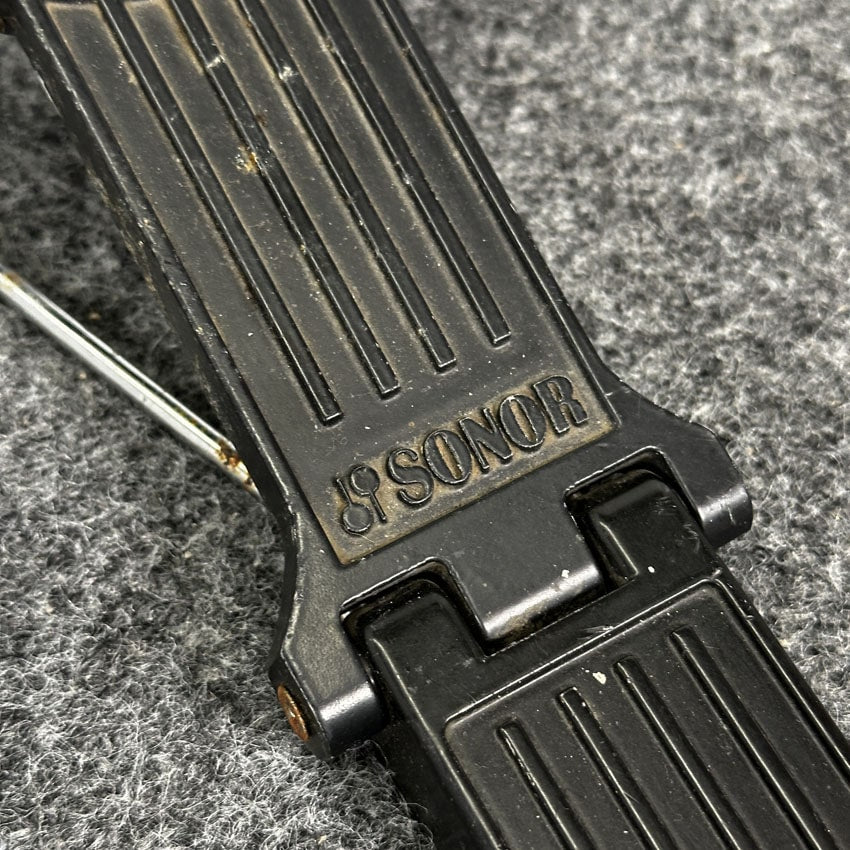 Used Sonor Bass Drum Pedal Single Chain Black - Fair - Drum Center Of Portsmouth
