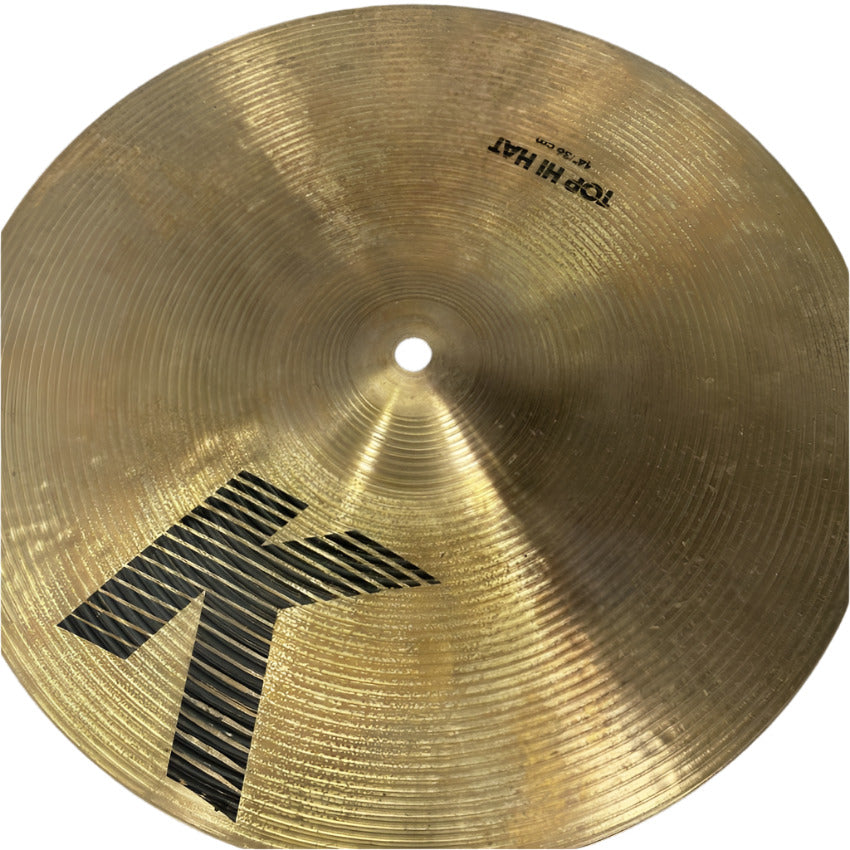 Used Zildjian K/Z DynoBeat Hi Hat Cymbals 14" 1010/1360 grams - Very Good - Drum Center Of Portsmouth