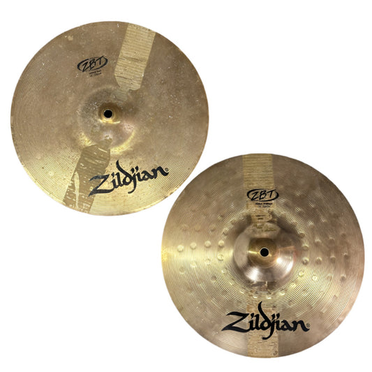 Used Zildjian ZBT Hi Hat Cymbals 13" - Good - Drum Center Of Portsmouth