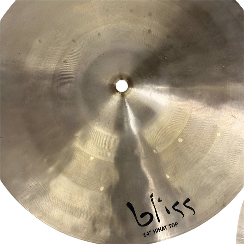 Used Dream Bliss Hi Hat Cymbals 14" 795/980 grams - Good - Drum Center Of Portsmouth