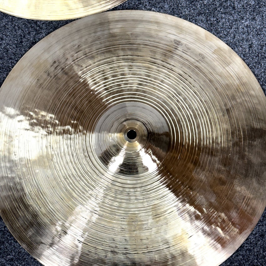 Used Funch Vanguard Hi Hat Cymbals 15" 996/1077 grams - Good - Drum Center Of Portsmouth
