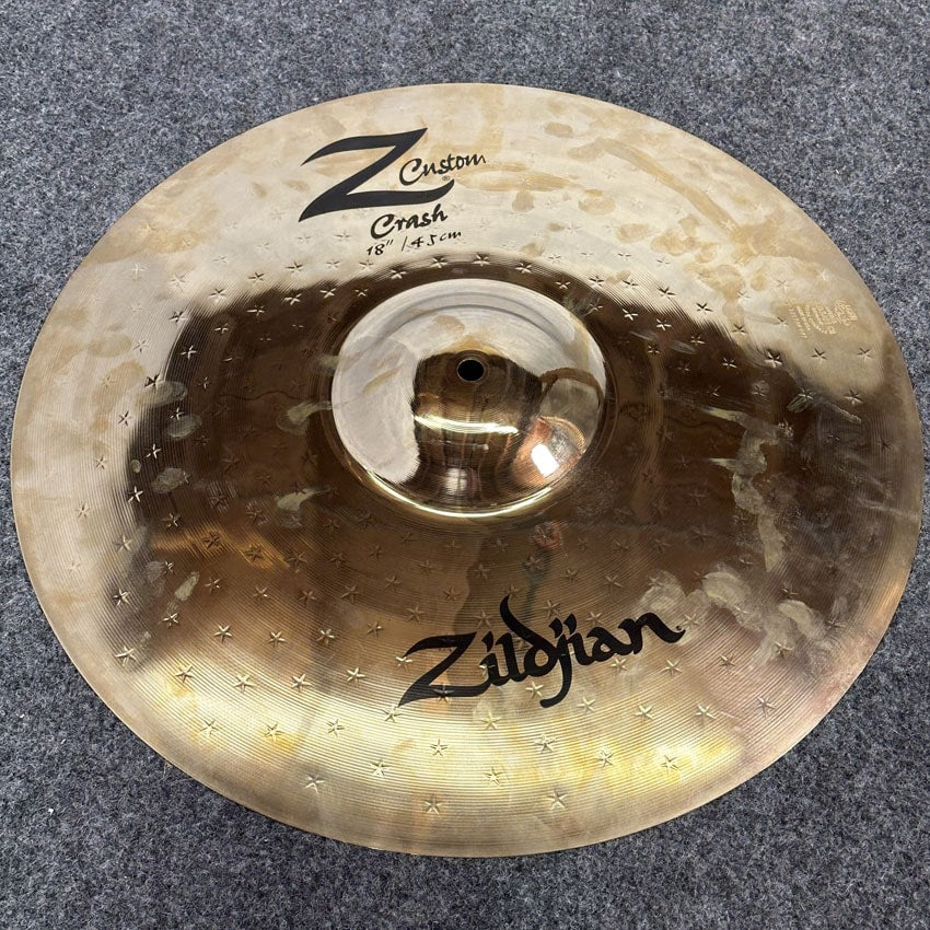 Used Zildjian Z Custom Crash Cymbal 18" - Very Good - Drum Center Of Portsmouth