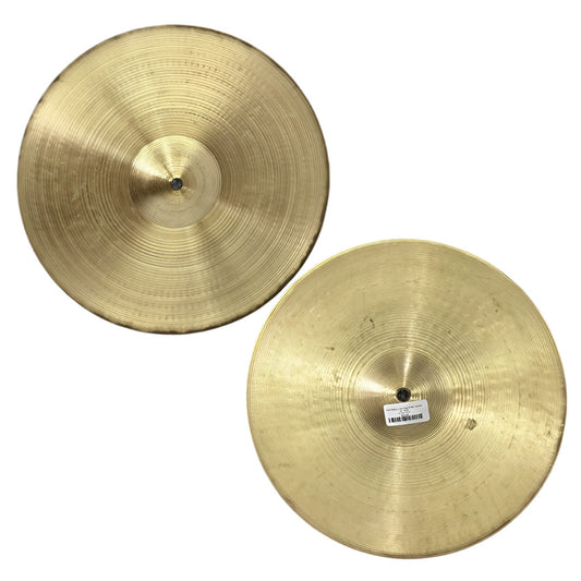 Used Zildjian A New Beat Hi Hat Cymbals 14" - Good - Drum Center Of Portsmouth