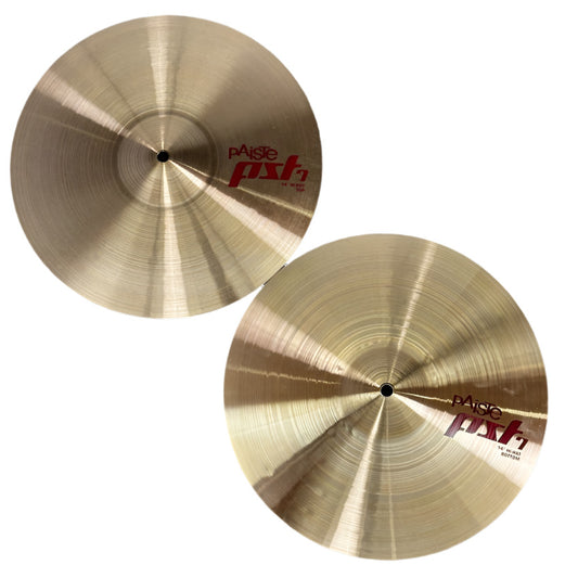 Used Paiste PST 7 Hi Hat Cymbals 14" - Excellent - Drum Center Of Portsmouth