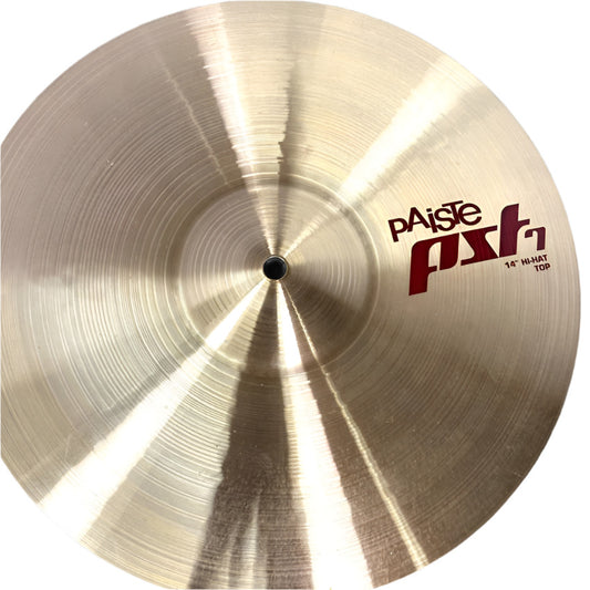 Used Paiste PST 7 Hi Hat Cymbals 14" - Excellent - Drum Center Of Portsmouth