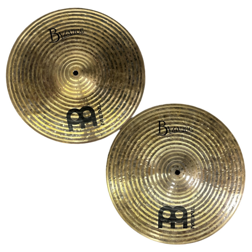Used Meinl Byzance Spectrum Hi Hat Cymbals 14" - Excellent - Drum Center Of Portsmouth