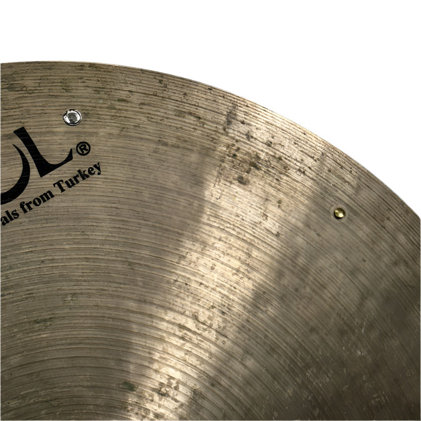 Used Istanbul Agop Mel Lewis Ride Cymbal 21" w/Rivets - Good - Drum Center Of Portsmouth