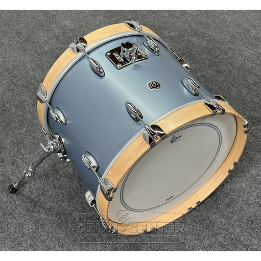 Gretsch Brooklyn 3pc Jazz Drum Set Satin Ice Blue Metallic