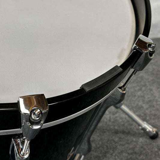 Used Yamaha Recording Custom 3pc Jazz Drum Set Solid Black - Very Good - Drum Center Of Portsmouth
