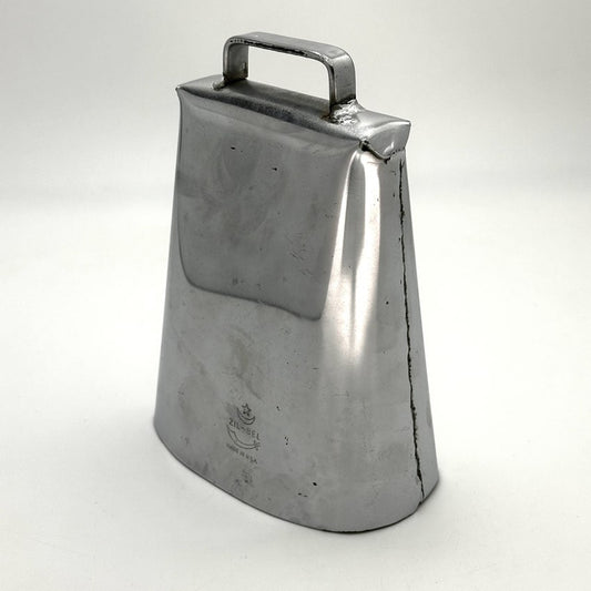 Used Vintage Zildjian Zil-Bel Polished Chrome Cowbell 6" - Very Good - Drum Center Of Portsmouth