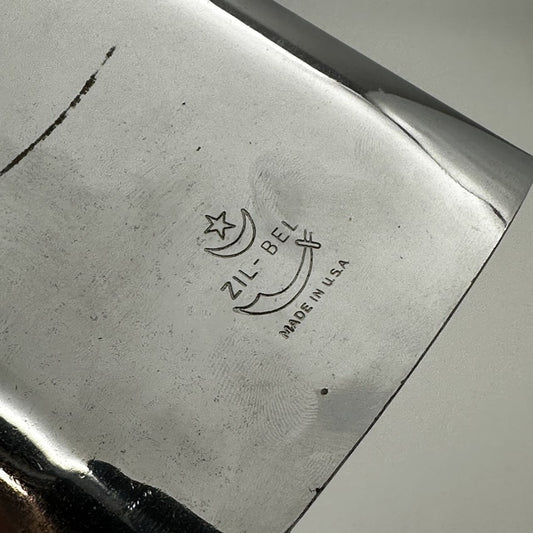 Used Vintage Zildjian Zil-Bel Polished Chrome Cowbell 6" - Very Good - Drum Center Of Portsmouth