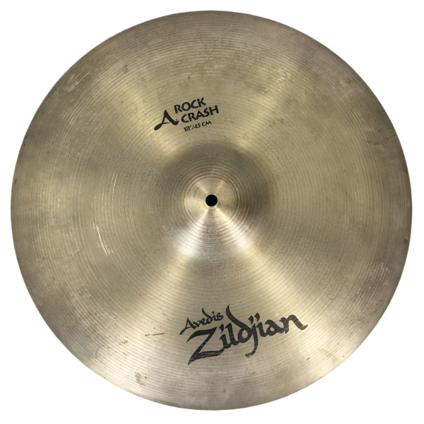 Used Zildjian A Rock Crash Cymbal 18" - Good - Drum Center Of Portsmouth