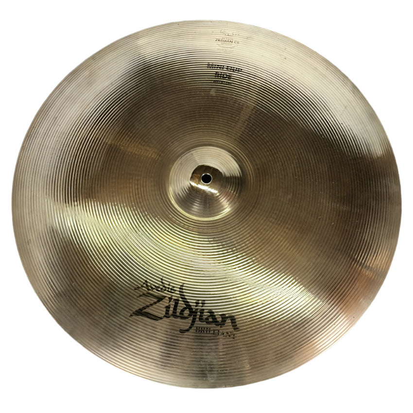 Used Zildjian A Mini Cup Brilliant Ride Cymbal 20" 2874 grams - Very Good - Drum Center Of Portsmouth