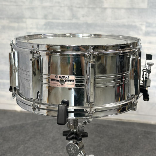 Used Yamaha SD765MA Steel Snare Drum 14x6.5 - Good - Drum Center Of Portsmouth