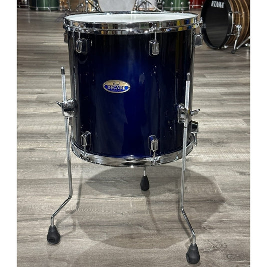 Used Pearl Decade Maple 5pc Drum Set Kobalt Blue Fade - Drum Center Of Portsmouth