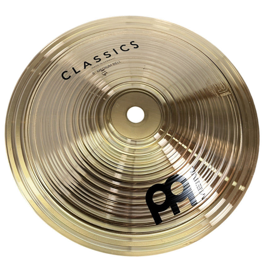 Used Meinl Classics Bronze Medium Bell 8" - Very Good - Drum Center Of Portsmouth