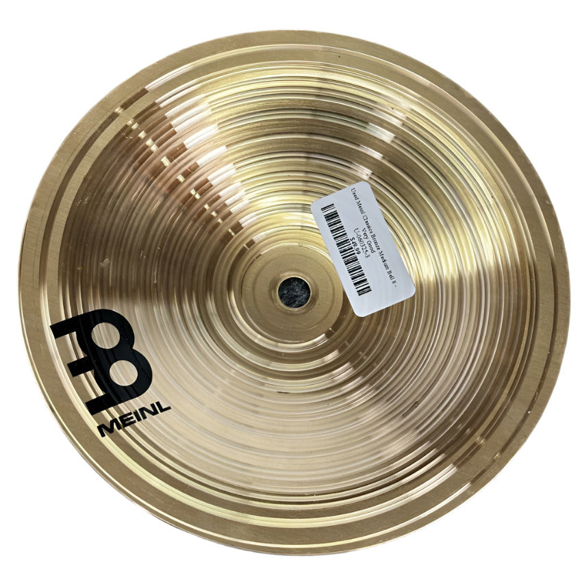 Used Meinl Classics Bronze Medium Bell 8" - Very Good - Drum Center Of Portsmouth