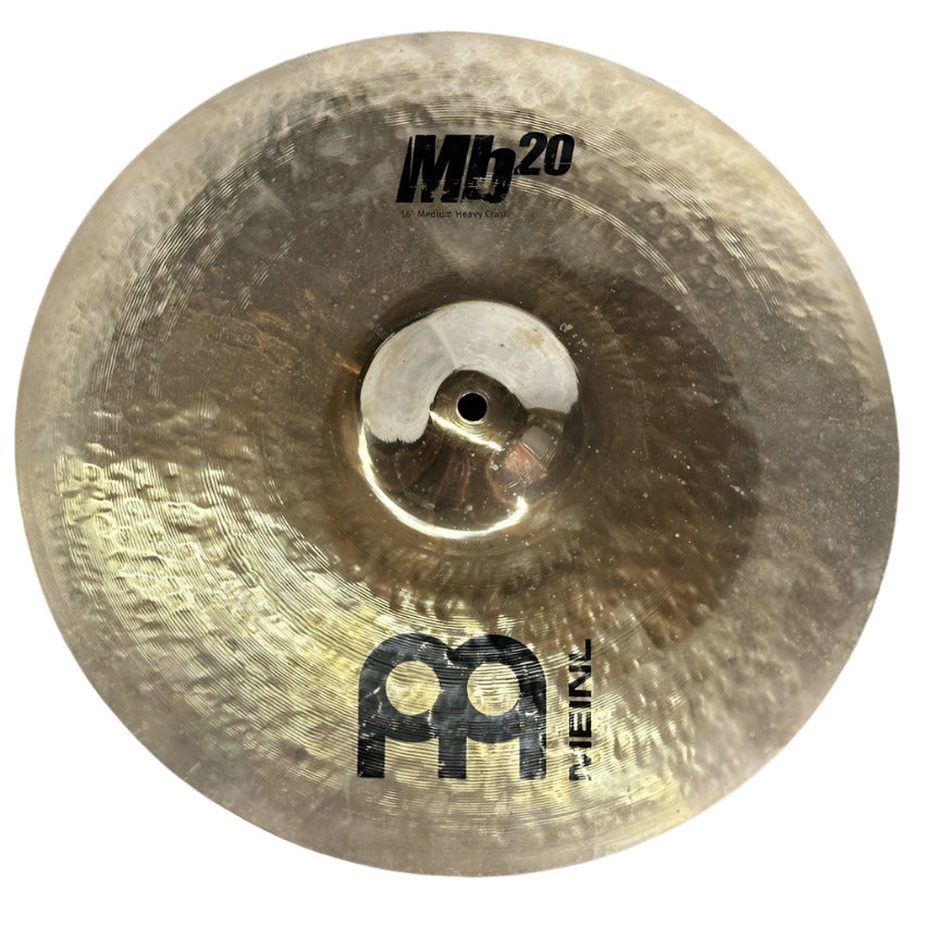 Used Meinl MB20 Medium Heavy Crash Cymbal 16" - Good - Drum Center Of Portsmouth