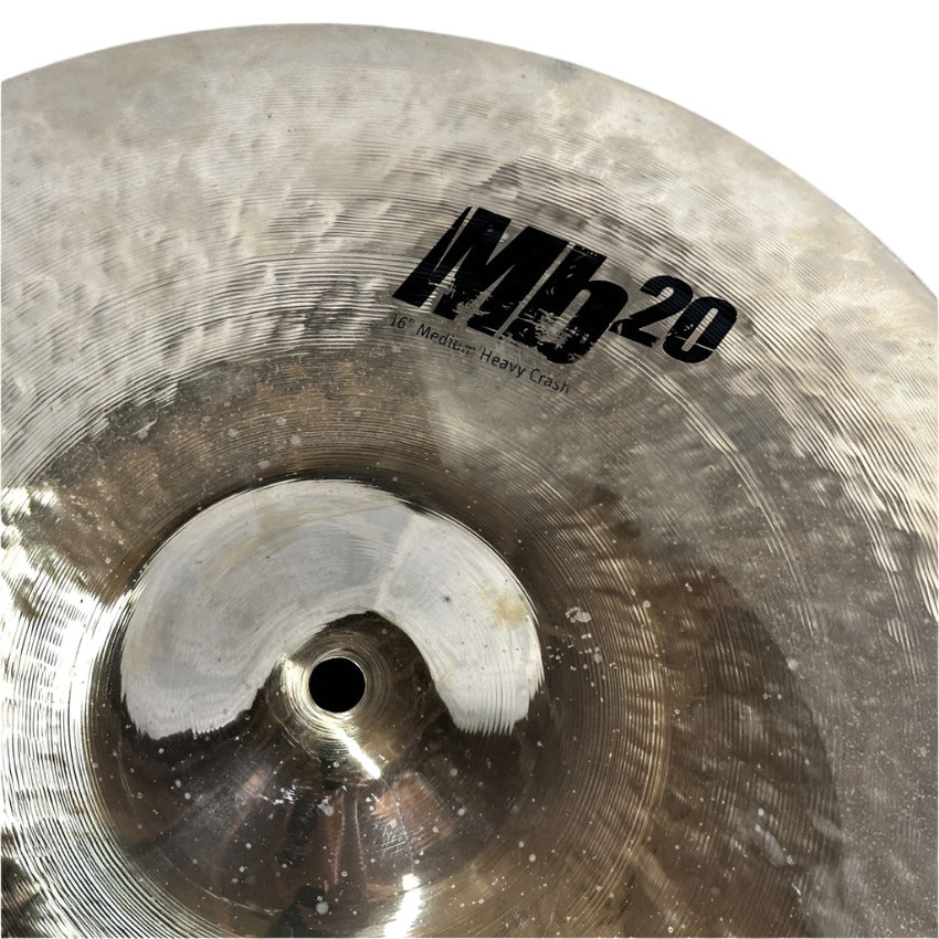 Used Meinl MB20 Medium Heavy Crash Cymbal 16" - Good - Drum Center Of Portsmouth