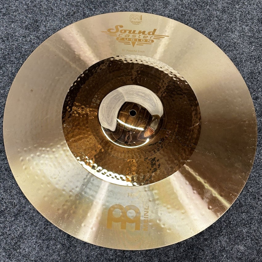 Used Meinl Sound Caster Fusion Powerful Crash Cymbal 20" - Good - Drum Center Of Portsmouth