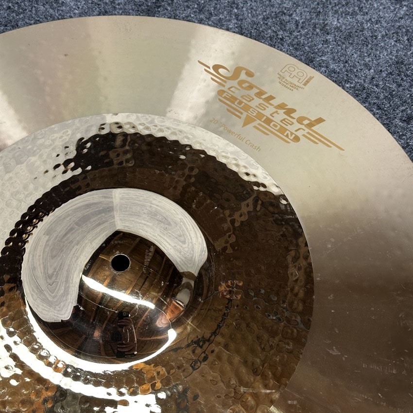 Used Meinl Sound Caster Fusion Powerful Crash Cymbal 20" - Good - Drum Center Of Portsmouth