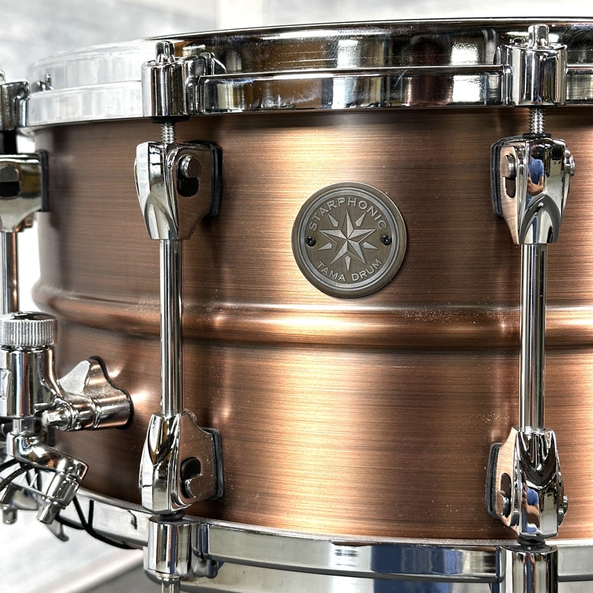 Used Tama Starphonic Copper Snare Drum 14x7 - Very Good - Drum Center Of Portsmouth