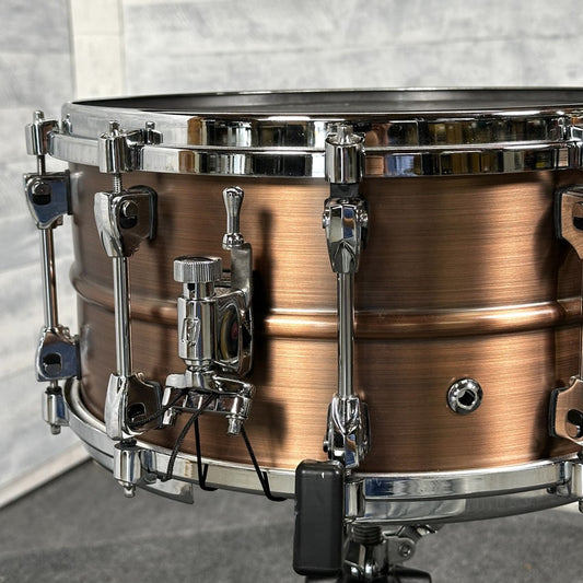Used Tama Starphonic Copper Snare Drum 14x7 - Very Good - Drum Center Of Portsmouth