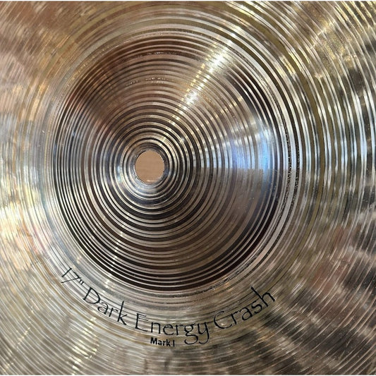 Used Paiste Signature Dark Energy MKI Crash Cymbal 17" - Drum Center Of Portsmouth