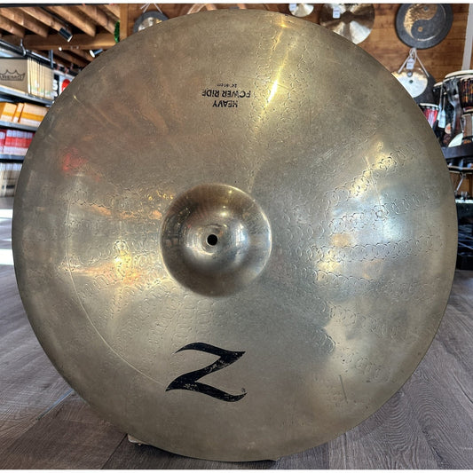 Used Zildjian Z Custom Power Ride Cymbal 24"