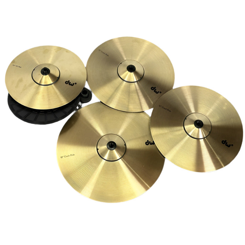 Used DW DWe Electronic Cymbal Pack 2 - Very Good - Drum Center Of Portsmouth
