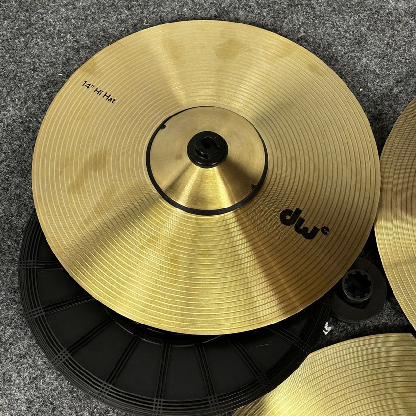 Used DW DWe Electronic Cymbal Pack 2 - Very Good - Drum Center Of Portsmouth