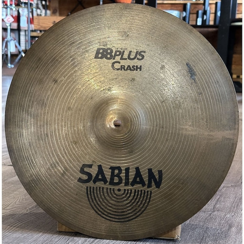 Used Sabian B8 Plus Crash Cymbal 16" - Drum Center Of Portsmouth