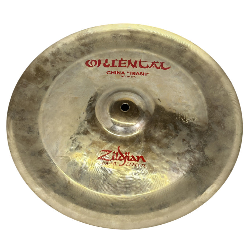 Used Zildjian Oriental Trash China Cymbal 14" - Good - Drum Center Of Portsmouth