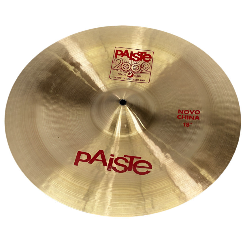 Used Paiste 2002 Novo China Cymbal 18" - Good - Drum Center Of Portsmouth