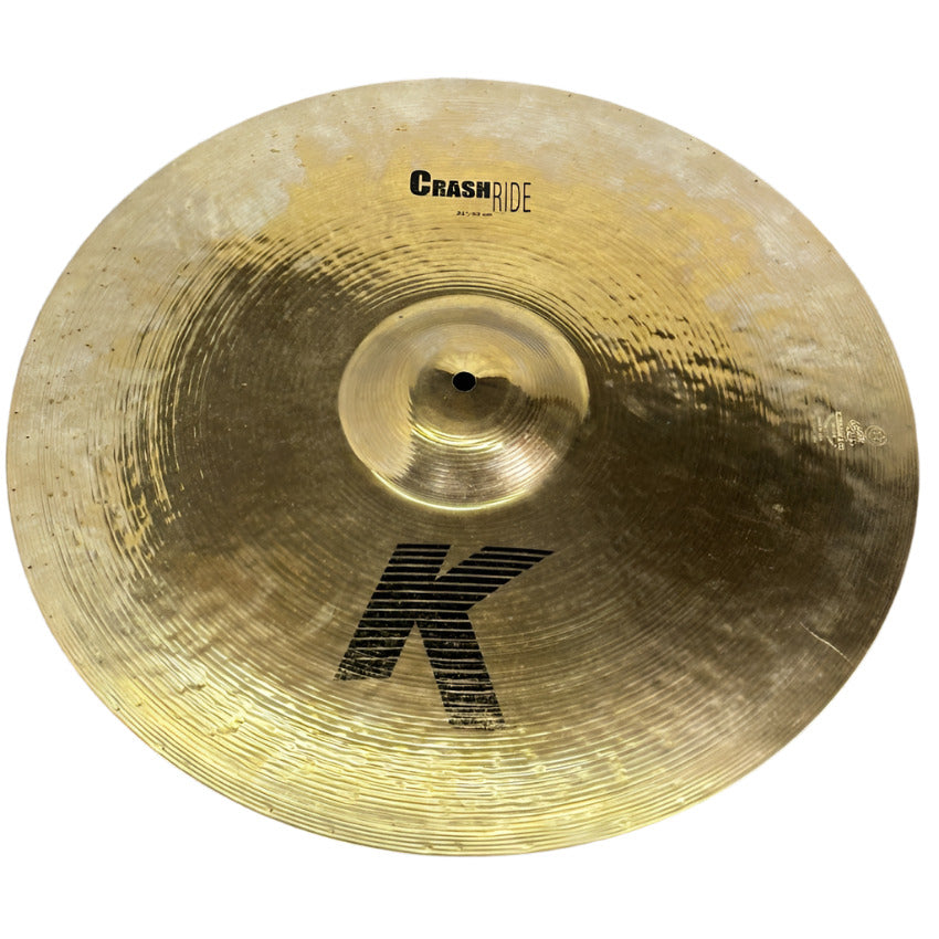 Used Zildjian K Crash Ride Cymbal 21" - Good - Drum Center Of Portsmouth