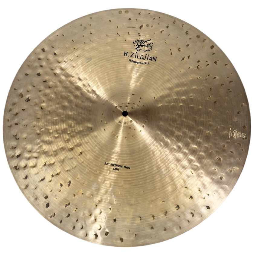 Used Zildjian K Constantinople Medium Low Ride Cymbal 22" - Good - Drum Center Of Portsmouth