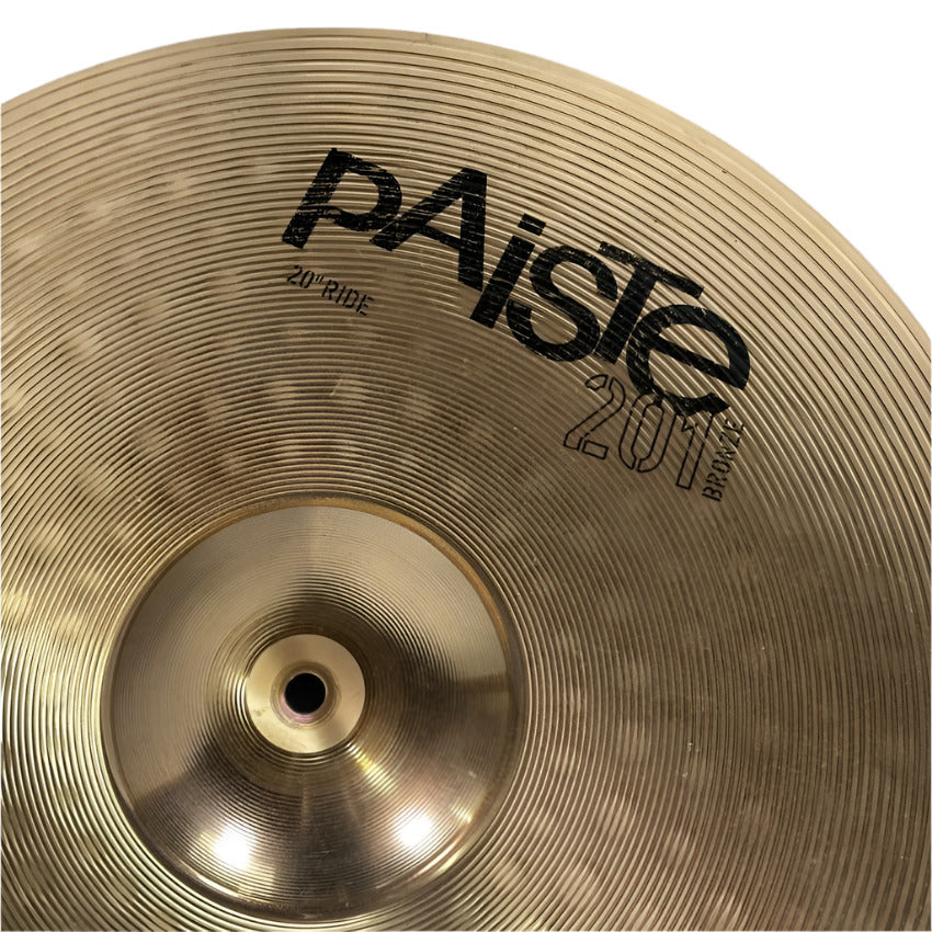 Used Paiste 201 Ride Cymbal 20" - Good - Drum Center Of Portsmouth