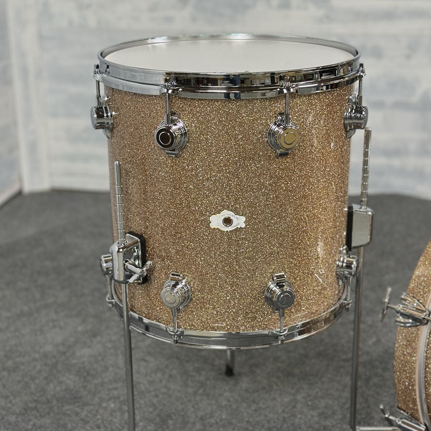George Way Aristocrat Studio 3pc Drum Set 18/12/14 Champagne Sparkle - Drum Center Of Portsmouth
