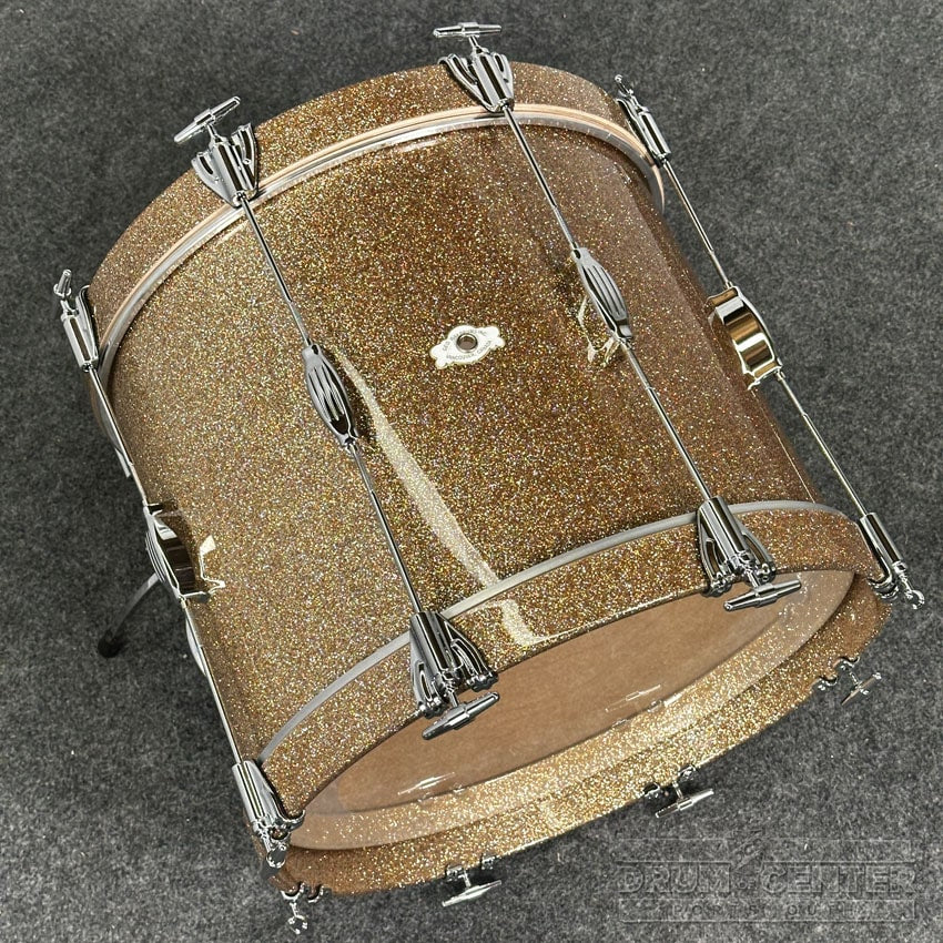 George Way Tuxedo Studio 3pc Drum Set 18/12/14 Champagne Sparkle - Drum Center Of Portsmouth