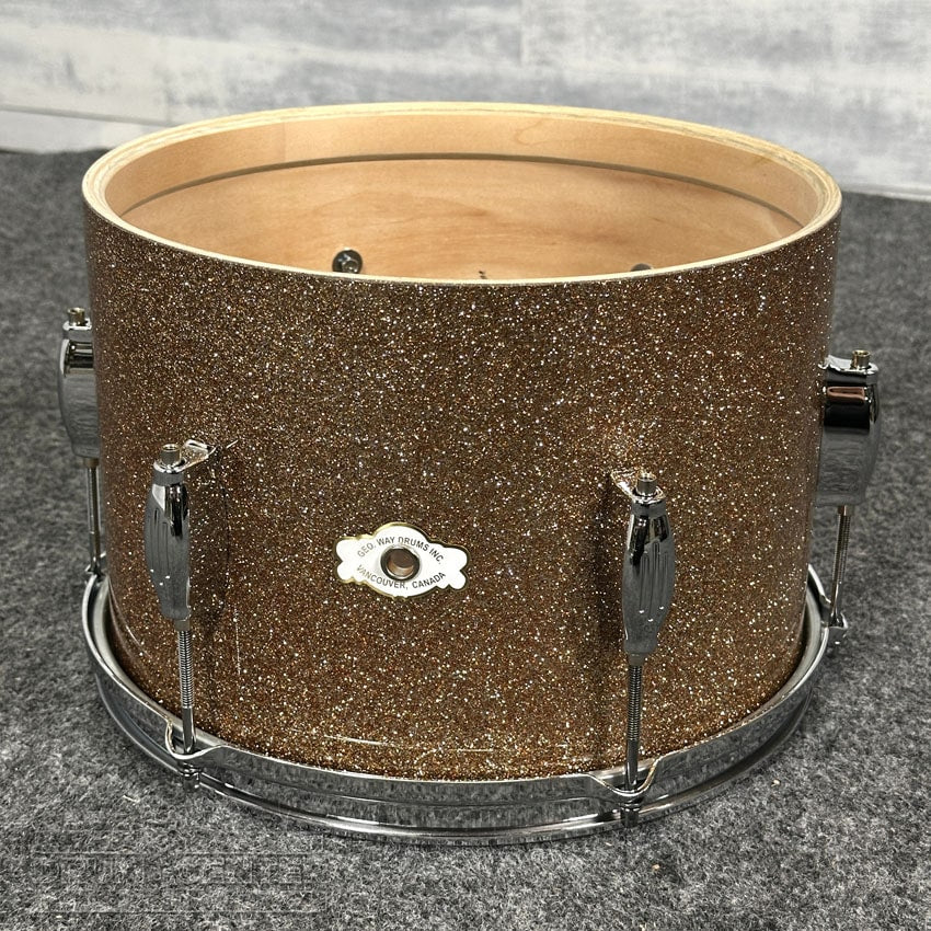 George Way Tuxedo Studio 3pc Drum Set 18/12/14 Champagne Sparkle - Drum Center Of Portsmouth
