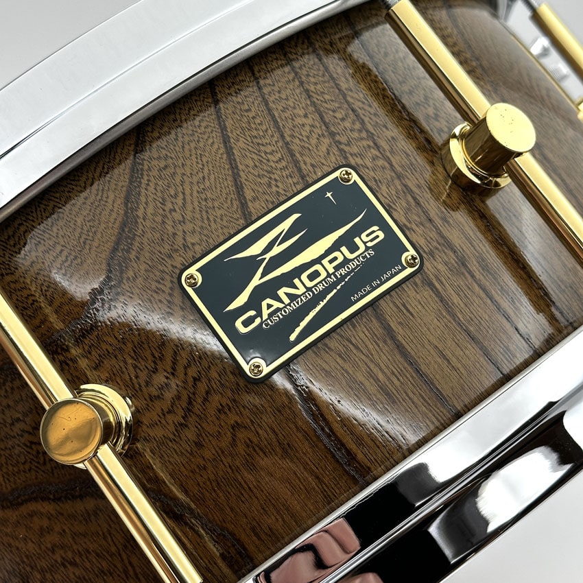 Used Canopus Zelkova Snare Drum 14x6.5 - Excellent - Drum Center Of Portsmouth