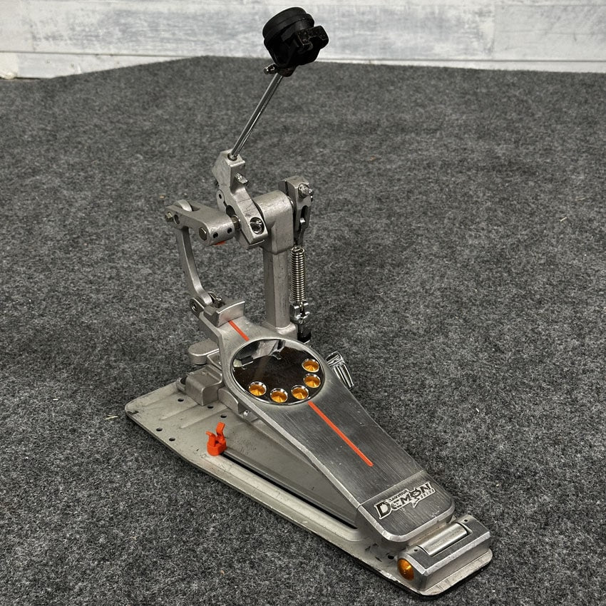 Used Pearl Demon Drive Single Bass Drum Pedal with Case - Fair - Drum Center Of Portsmouth