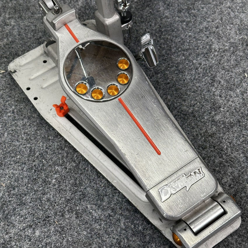 Used Pearl Demon Drive Single Bass Drum Pedal with Case - Fair - Drum Center Of Portsmouth