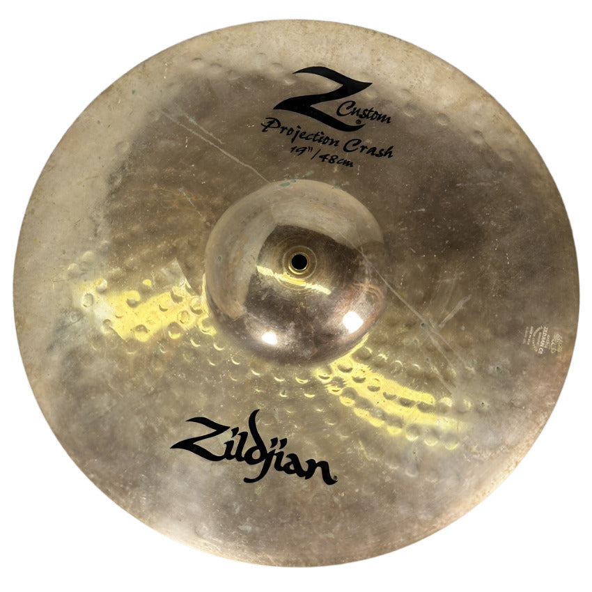 Used Zildjian Z Custom Projection Crash Cymbal 19" - Good - Drum Center Of Portsmouth