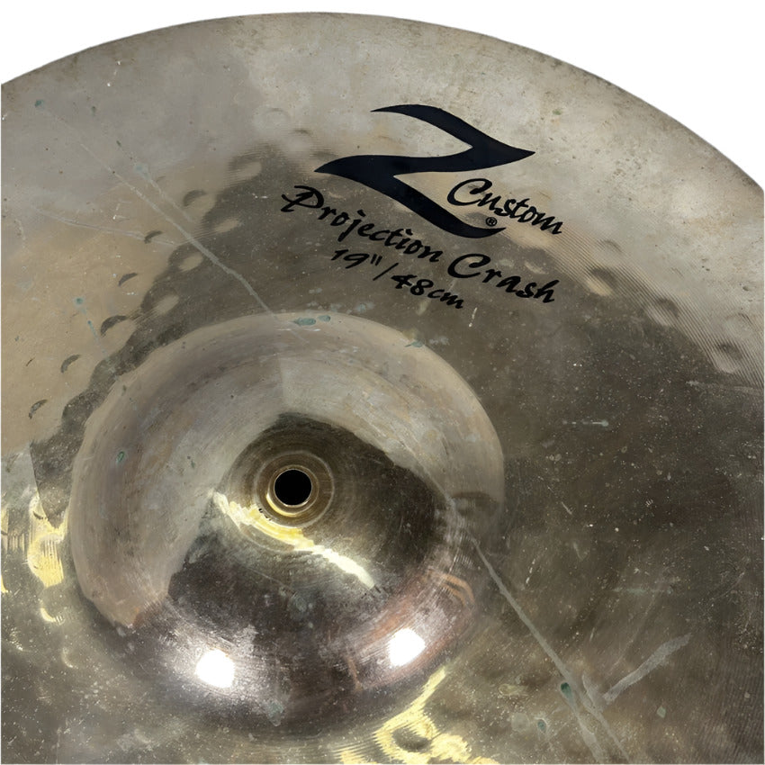 Used Zildjian Z Custom Projection Crash Cymbal 19" - Good - Drum Center Of Portsmouth
