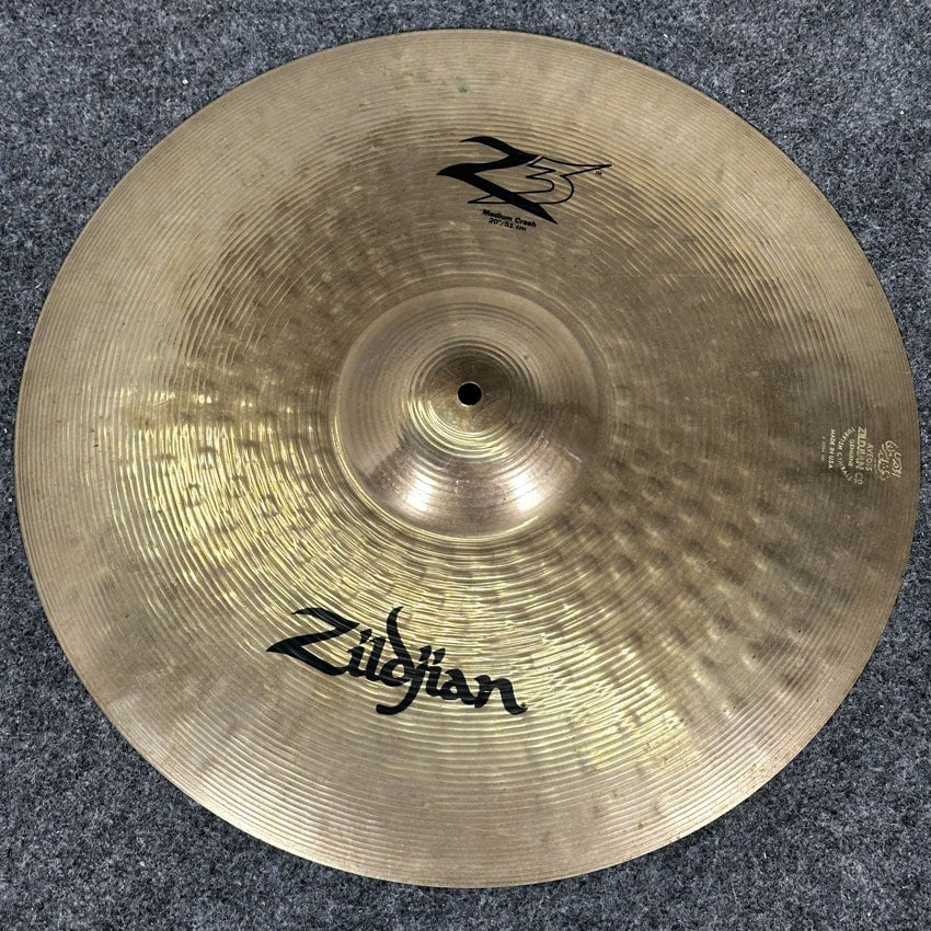 Used Zildjian Z3 Medium Crash Cymbal 20" - Good - Drum Center Of Portsmouth