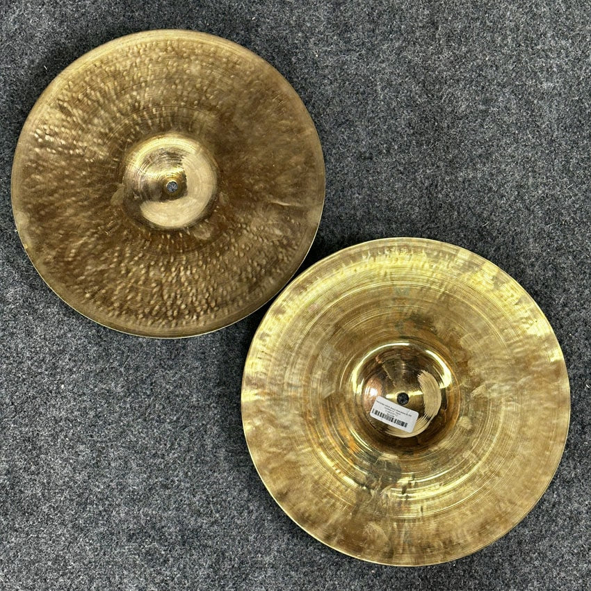Used Meinl MB20 Heavy Soundwave Hi Hat Cymbals 14" - Good - Drum Center Of Portsmouth