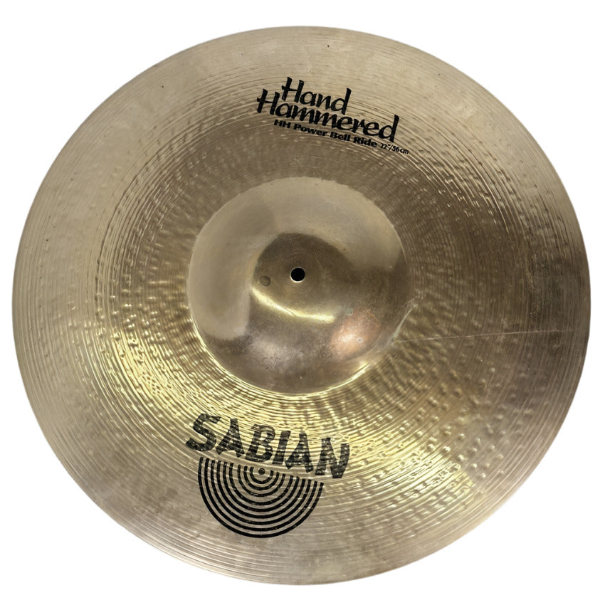 Used Sabian HH Mega Bell Ride Cymbal 22" - Good - Drum Center Of Portsmouth