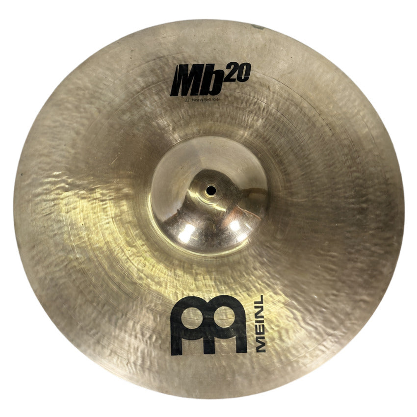 Used Meinl MB20 Mega Bell Ride Cymbal 22" - Good - Drum Center Of Portsmouth