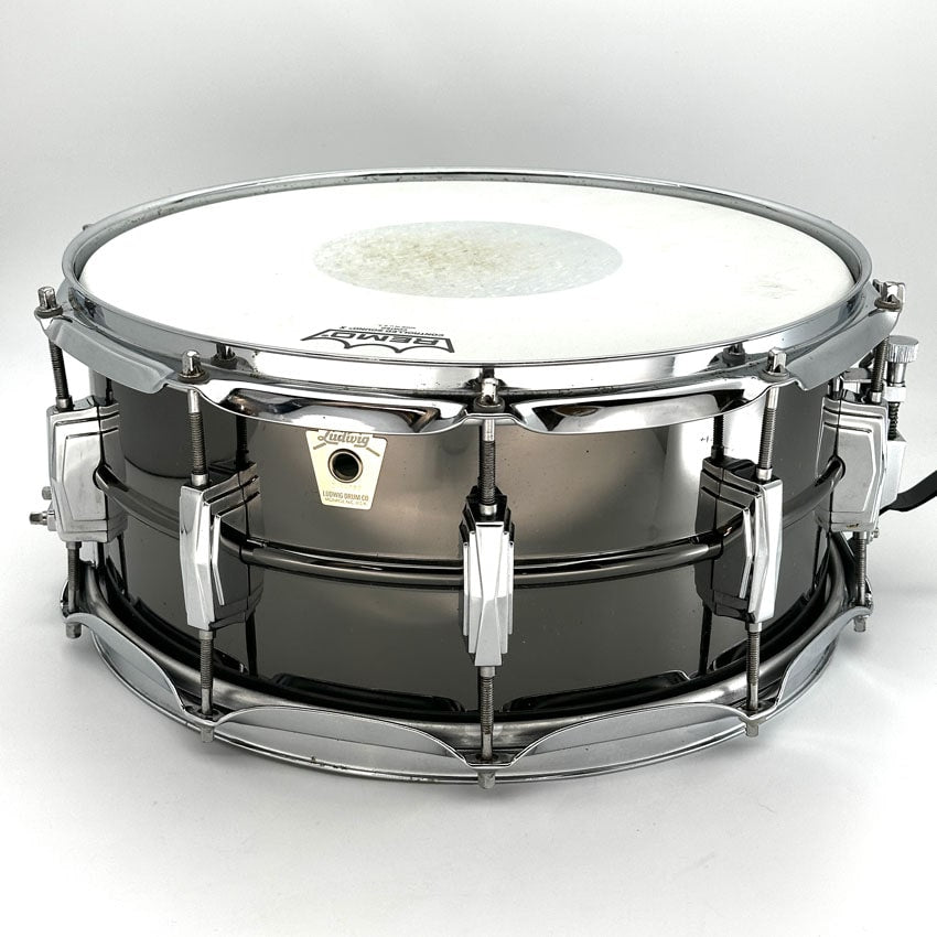 Used Ludwig Black Beauty Snare Drum 14x6.5 (#1) - Fair - Drum Center Of Portsmouth